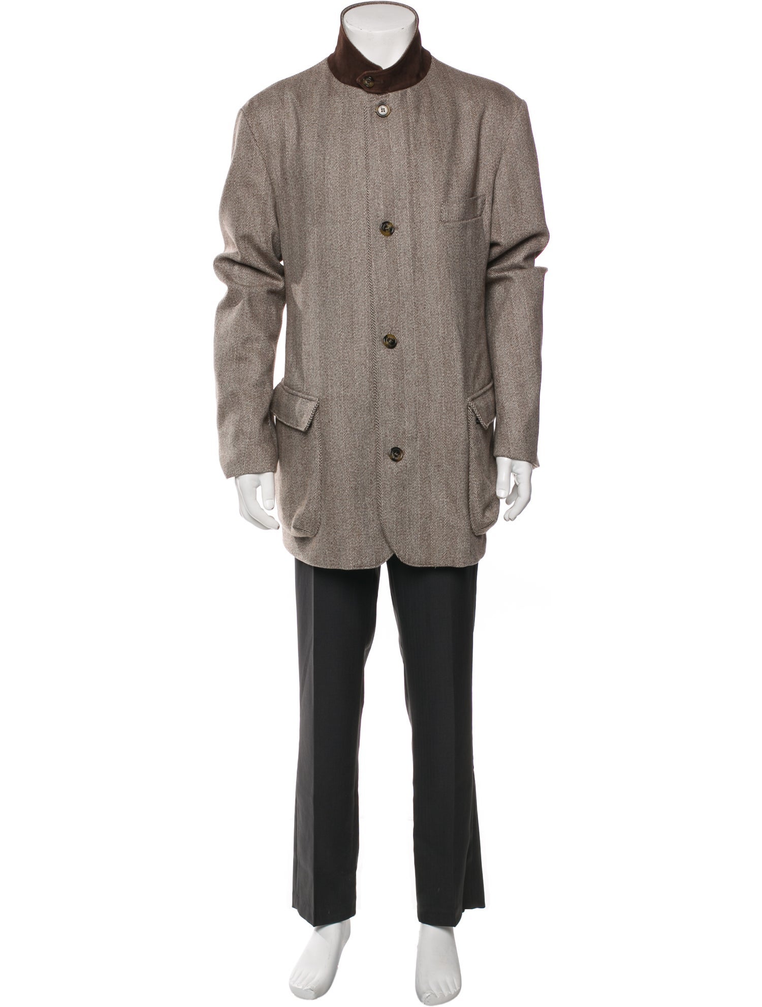 Loro Piana Pecora Nera® Virgin Wool Overcoat