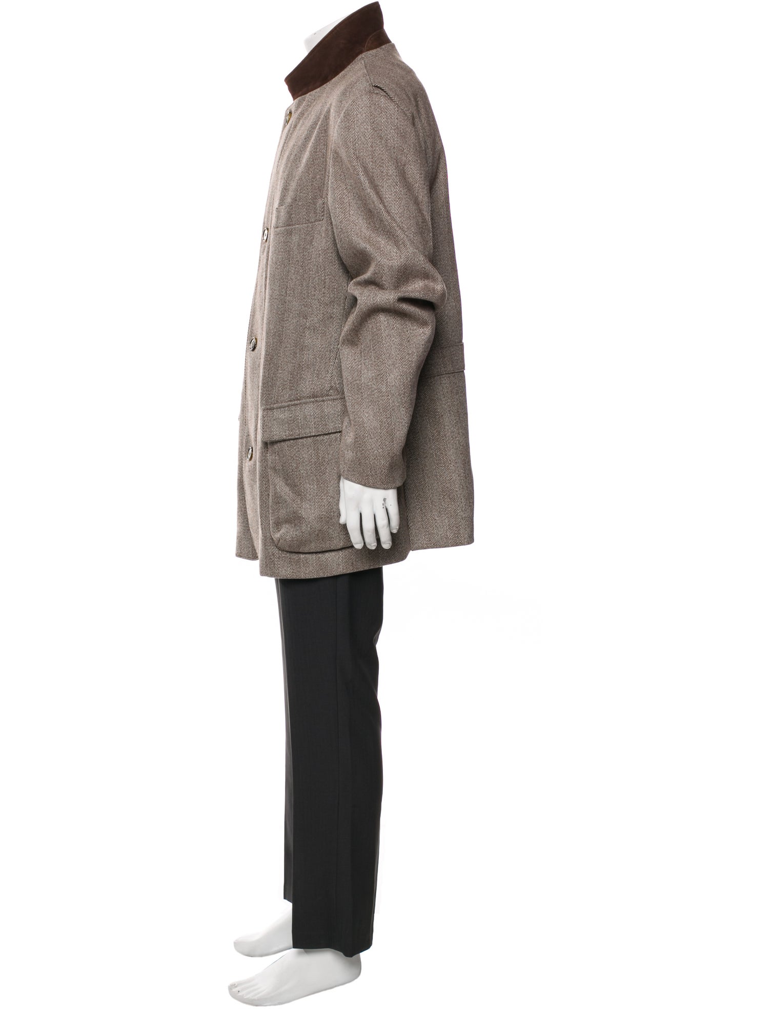 Loro Piana Pecora Nera® Virgin Wool Overcoat