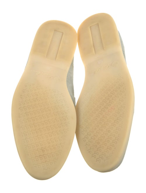 Loro Piana Summer Charms Walk Suede Loafers