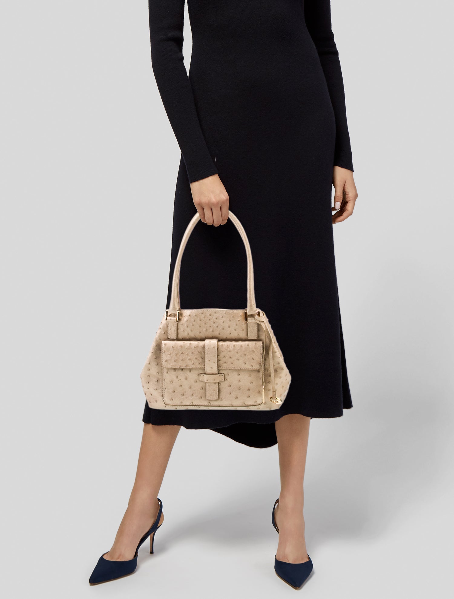 Loro Piana Ostrich Globe Mini