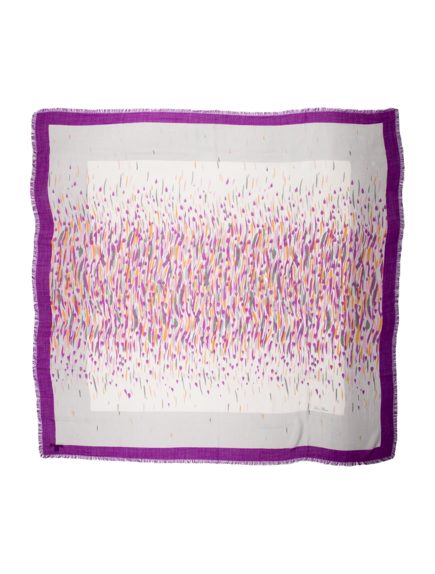 Loro Piana Cashmere Printed Scarf