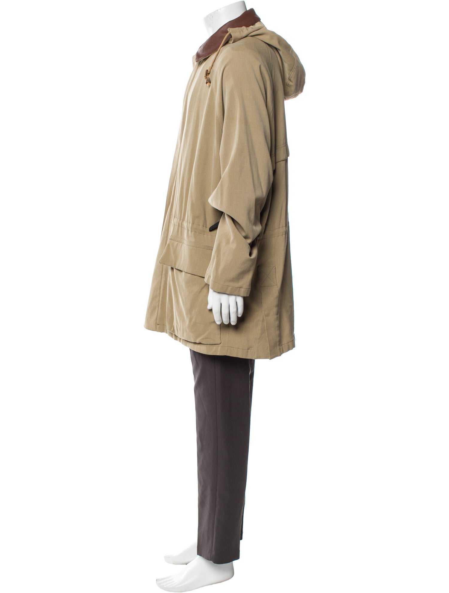 Loro Piana Horsey Storm System Wool Parka