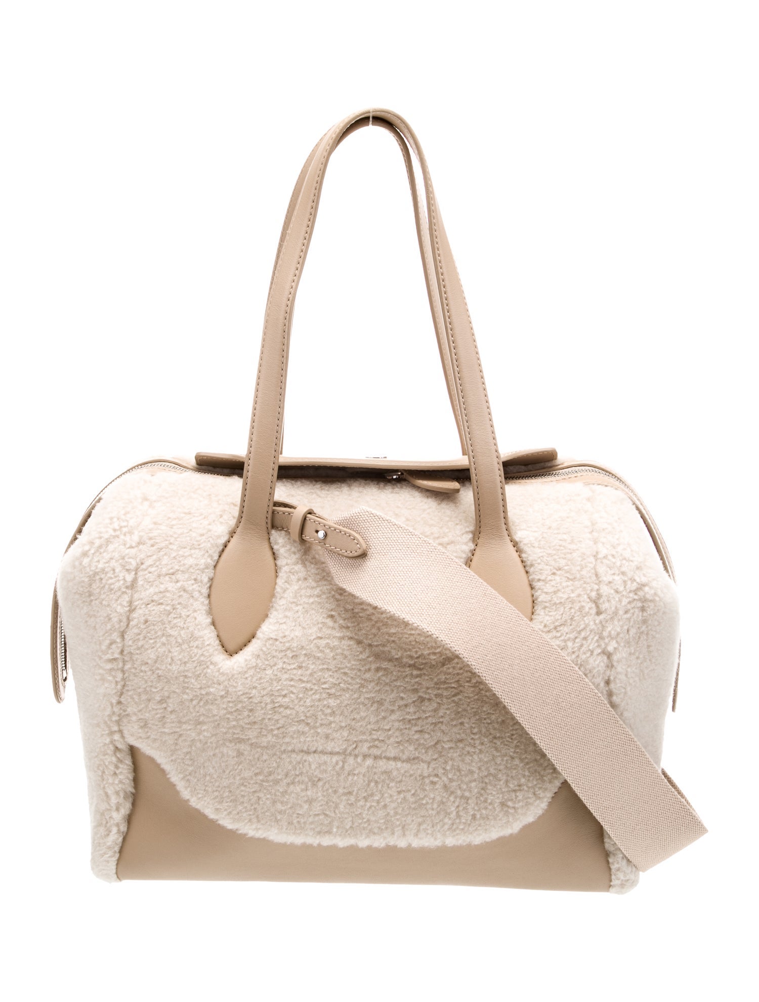 Loro Piana Shearling Happy Day w/ Straps Medium