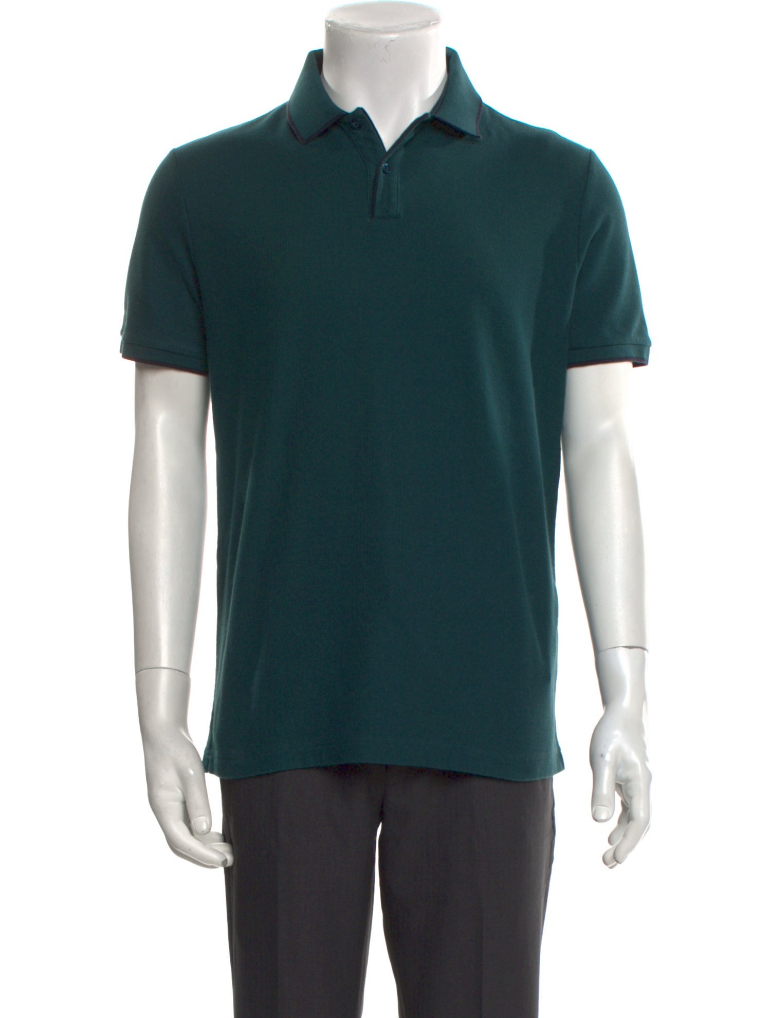 Loro Piana Collar Short Sleeve Polo Shirt