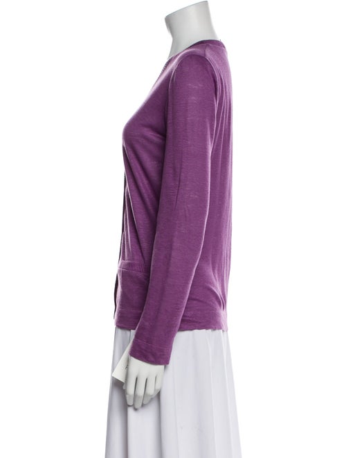 Loro Piana Linen V-Neck Sweater