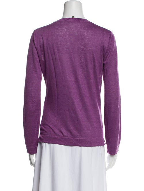 Loro Piana Linen V-Neck Sweater