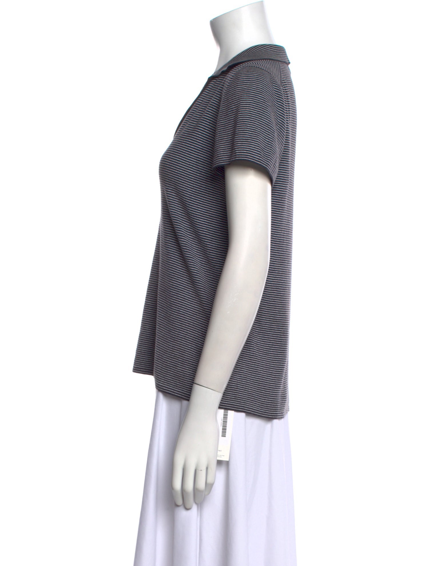 Loro Piana Striped Short Sleeve Polo