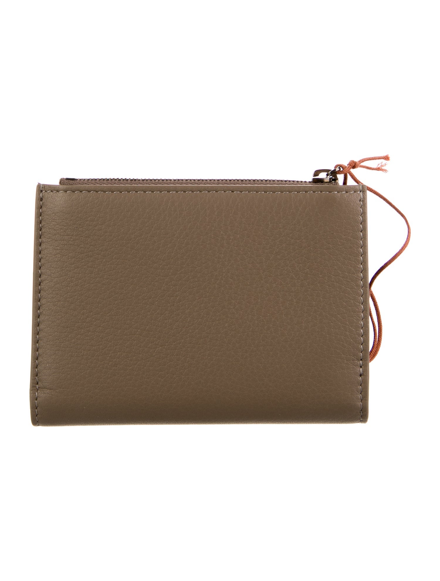 DIOR MEN 2020 Shawn Stussy Logo Trifold Compact Wallet w