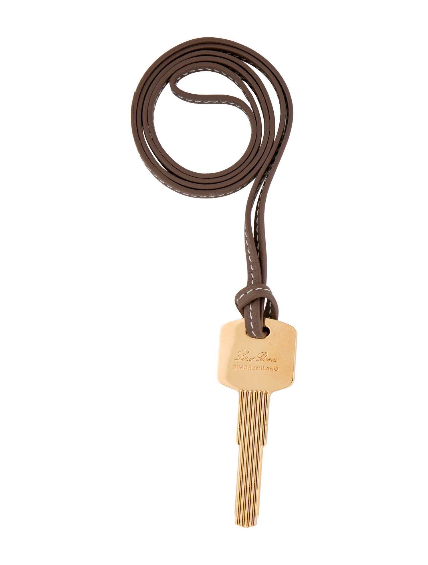 Loro Piana Metal Key Charm
