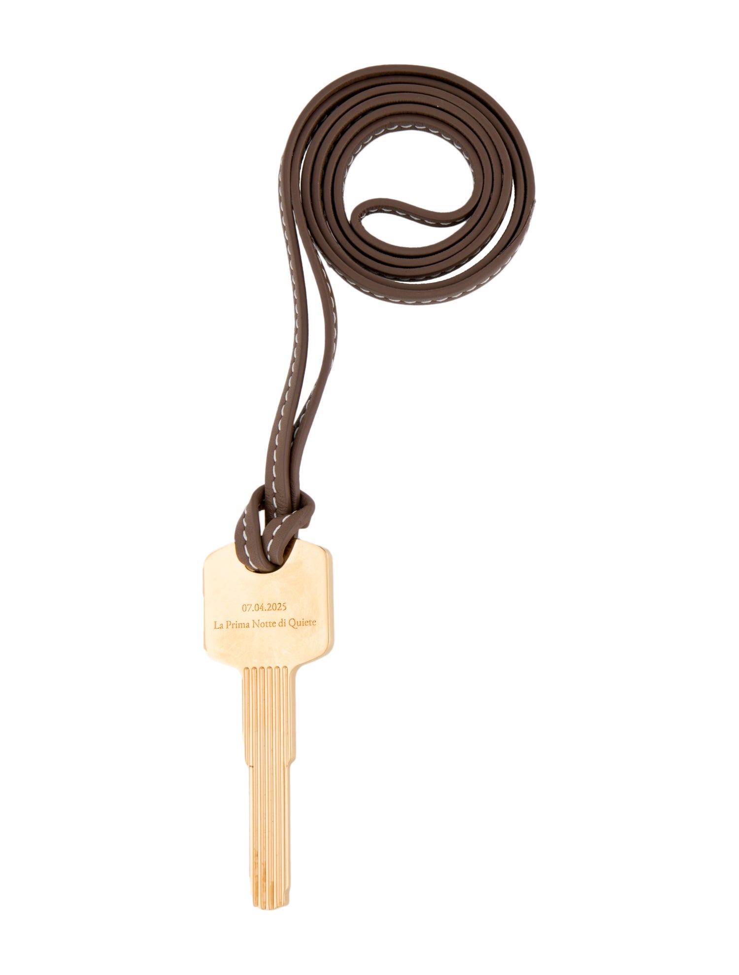 Loro Piana Metal Key Charm