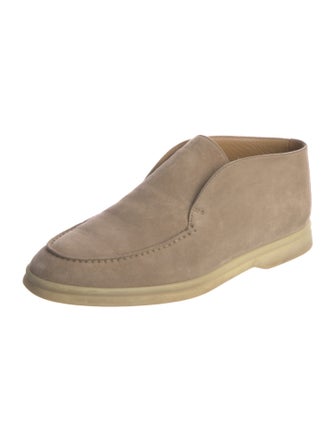 Loro Piana Open Walk Suede Boots