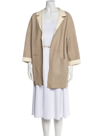 Loro Piana Coats Reversible Lambskin Coat L