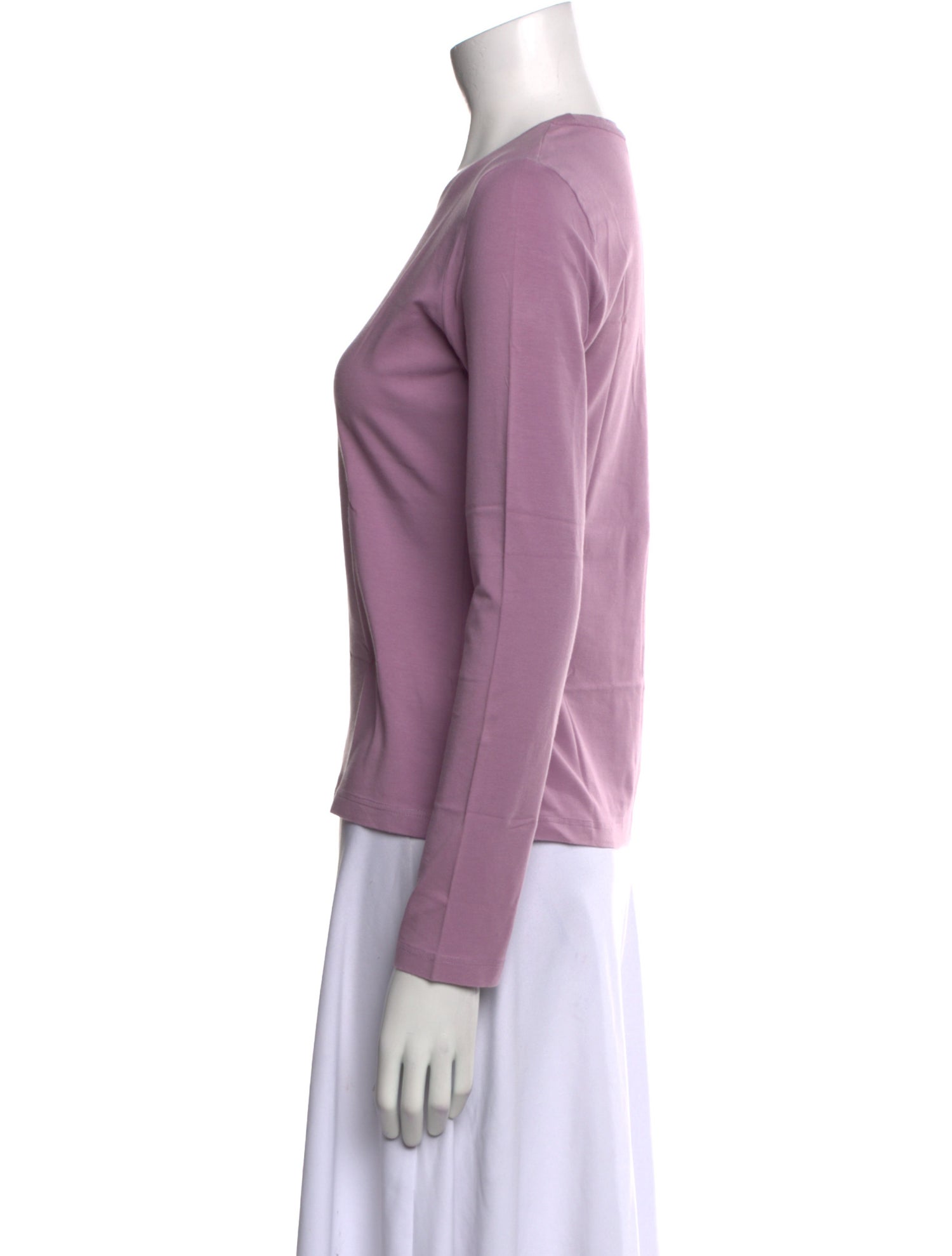 Loro Piana Crew Neck Long Sleeve Top