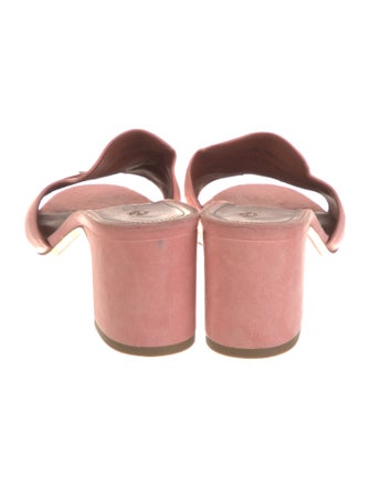 Loro Piana Suede Suede Slides