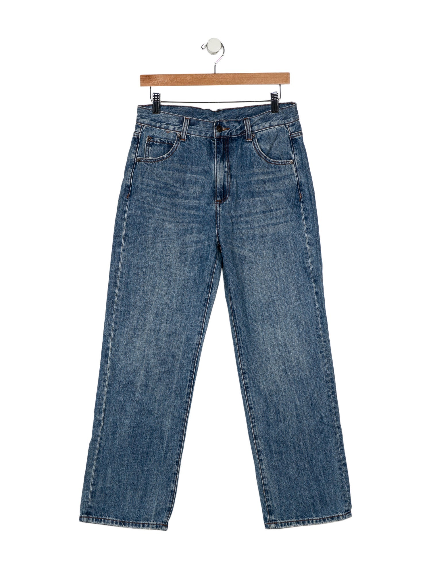 Loro Piana High-Rise Wide Leg Jeans