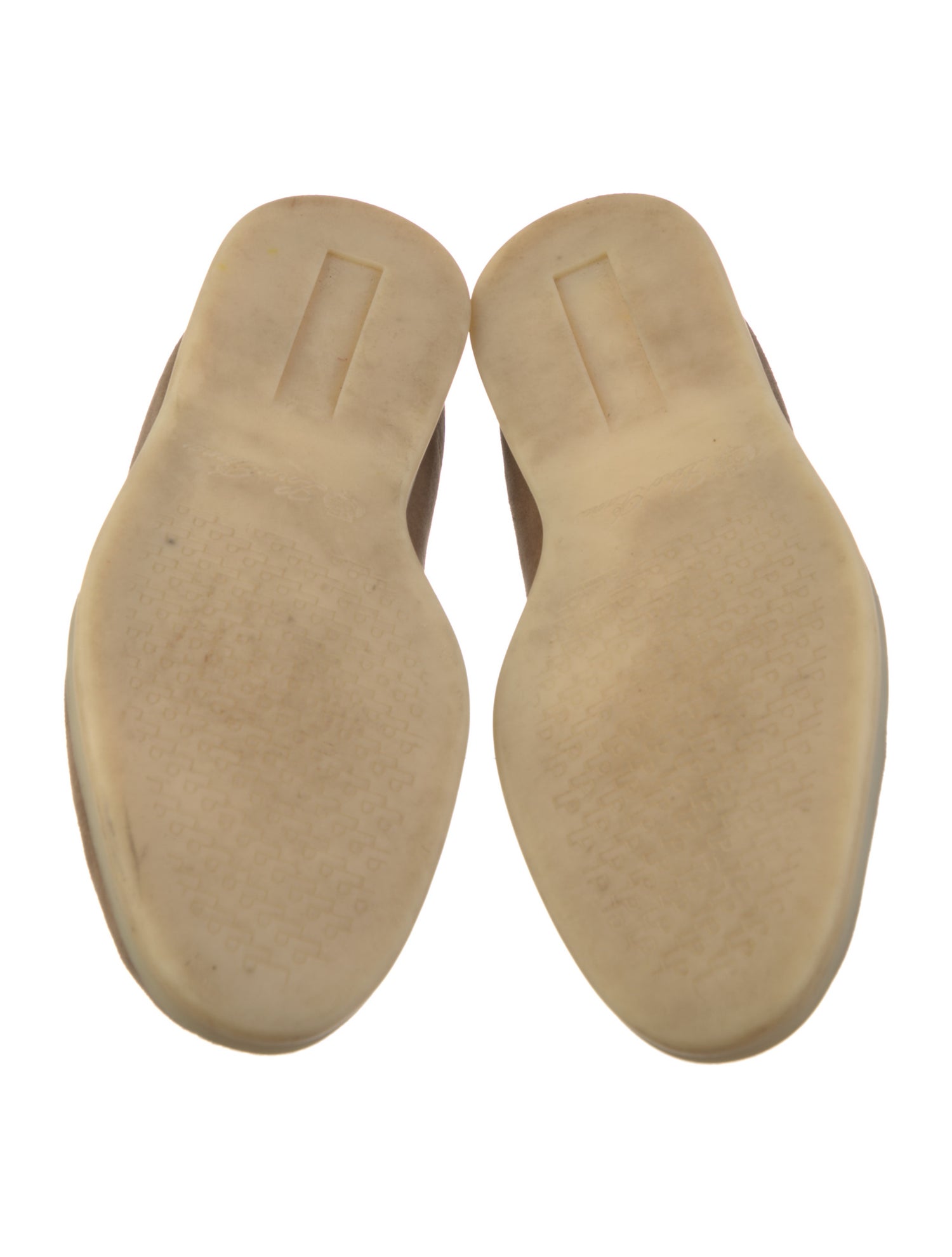 Loro Piana Summer Walk Charms Suede Loafers