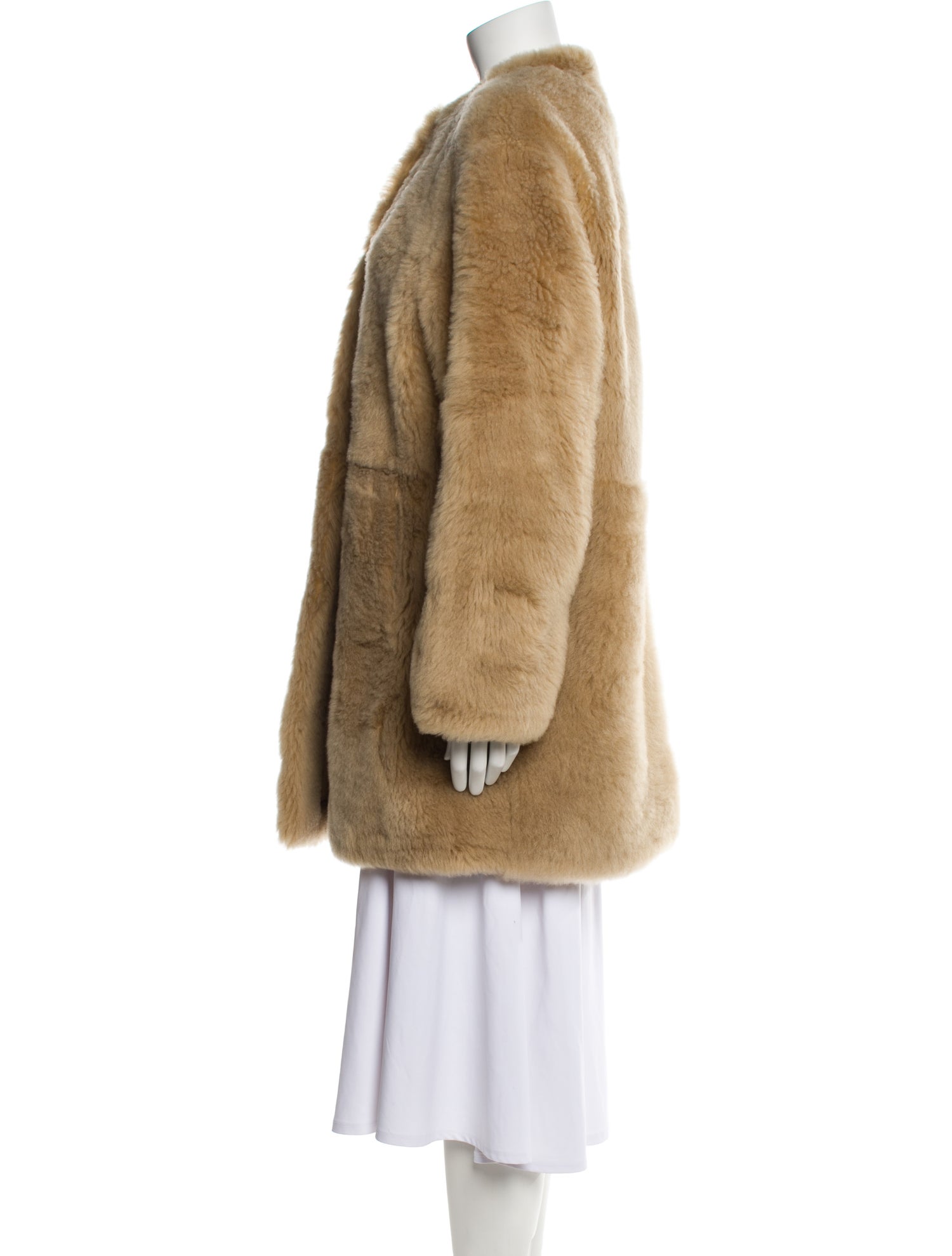 Loro Piana Shearling Fur Coat w/ Tags