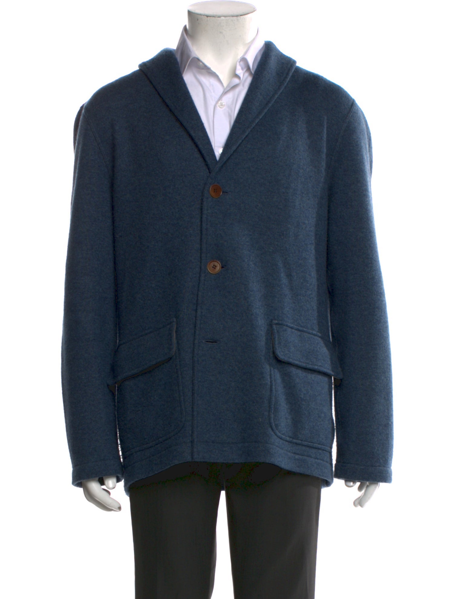 Loro Piana Cashmere Collar Cardigan