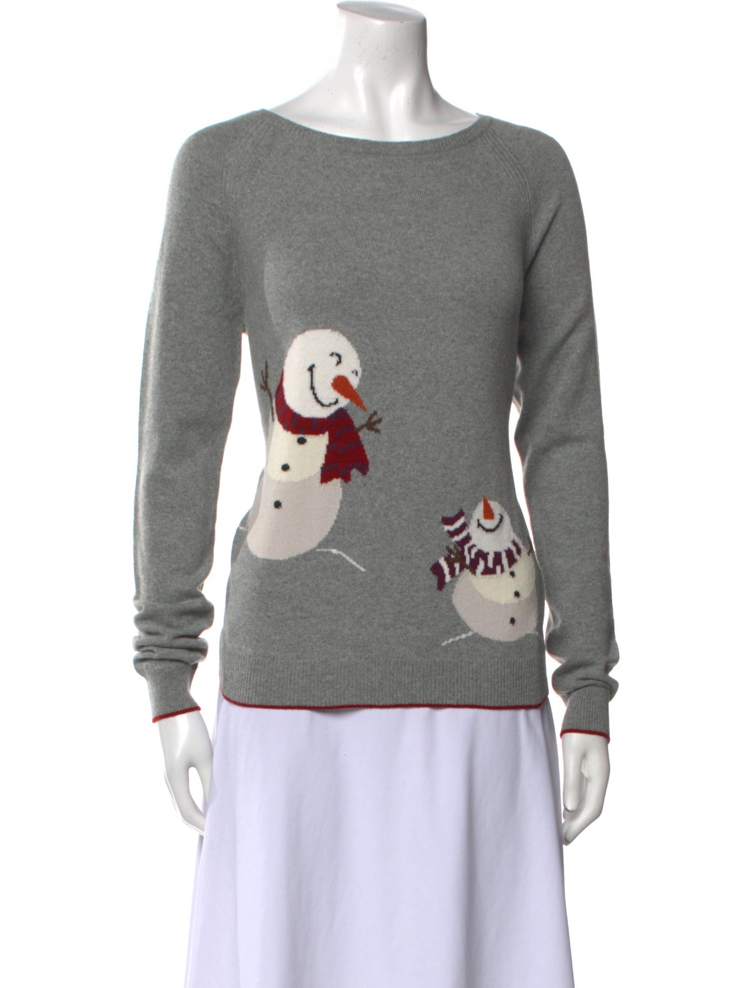 Loro Piana Cashmere Graphic Print Sweater