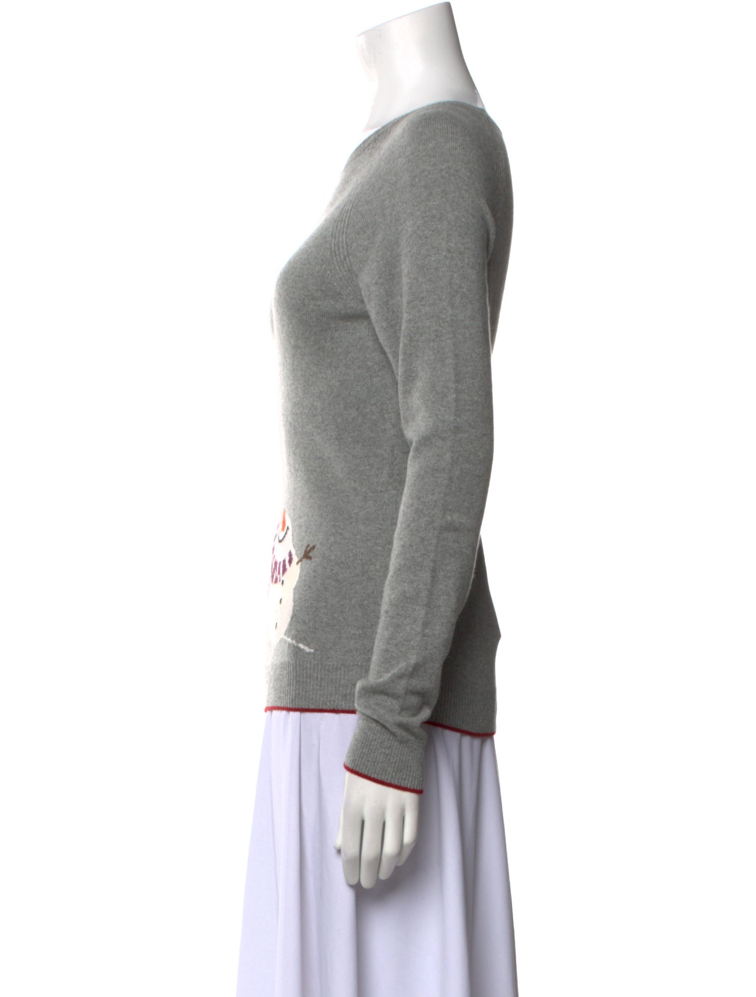 Loro Piana Cashmere Graphic Print Sweater