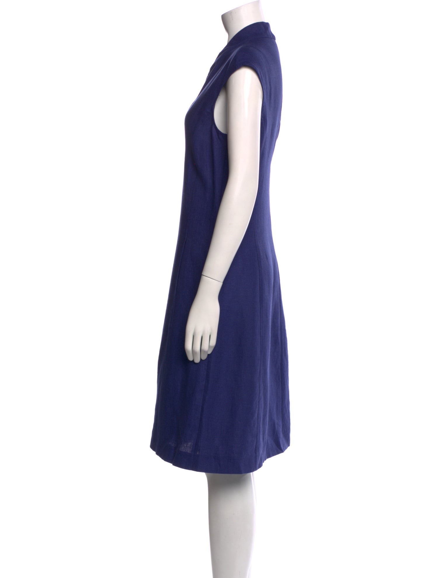 Loro Piana Linen Knee-Length Dress