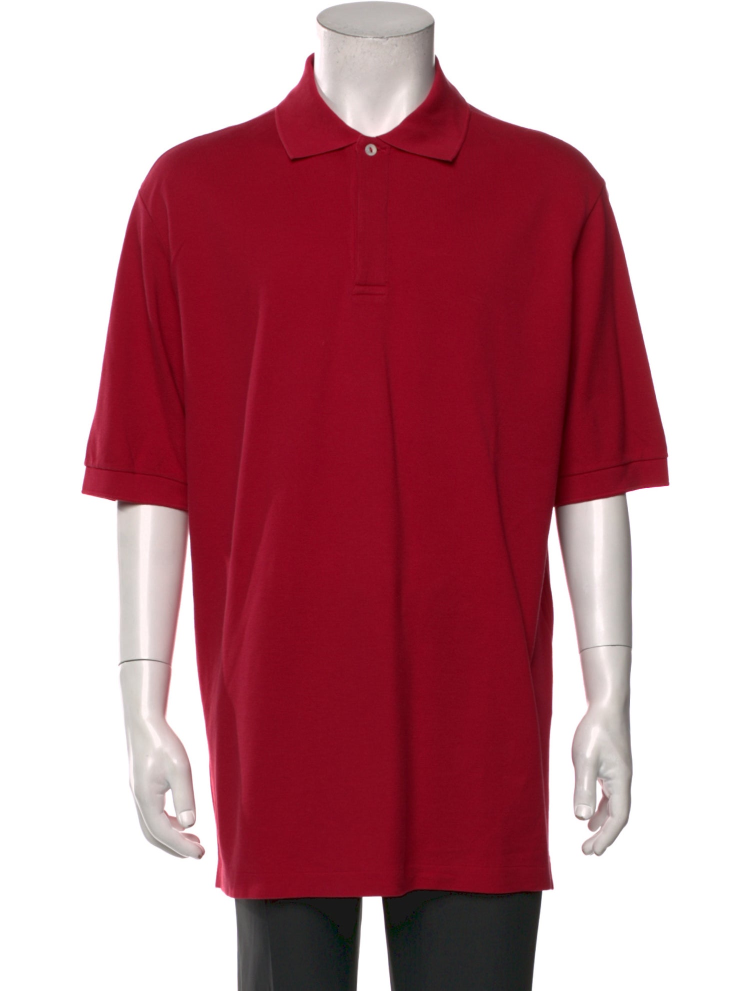 Loro Piana Collar Short Sleeve Polo Shirt