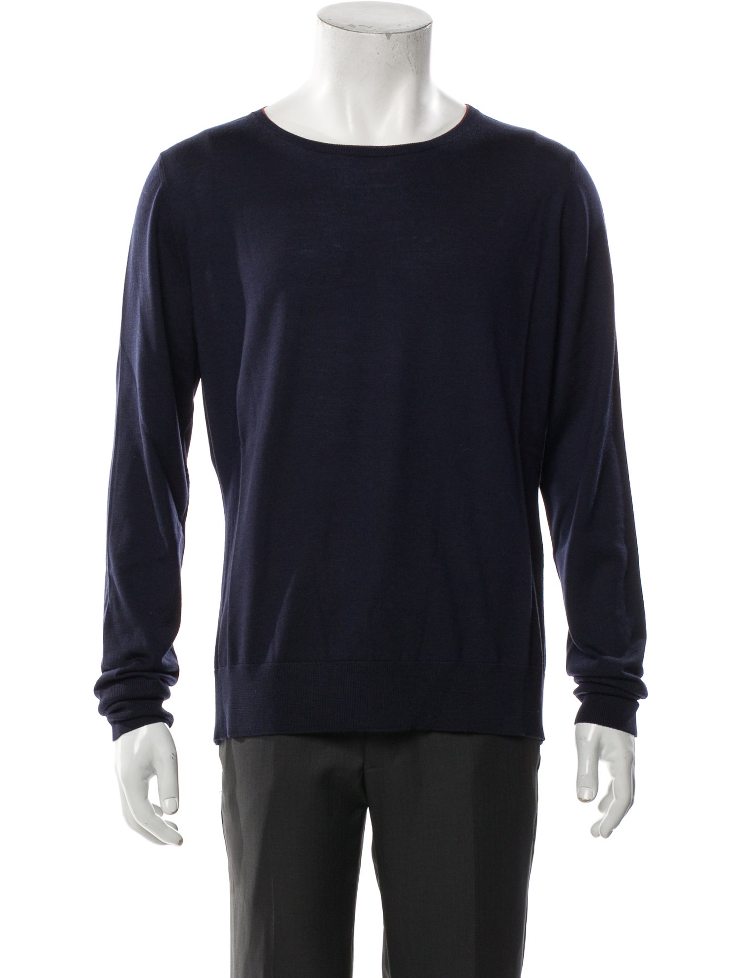 Loro Piana Virgin Wool Scoop Neck Pullover