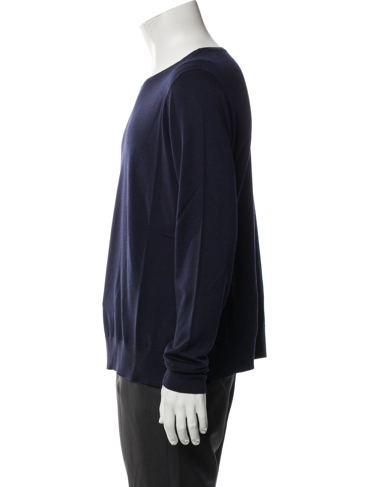 Loro Piana Virgin Wool Scoop Neck Pullover