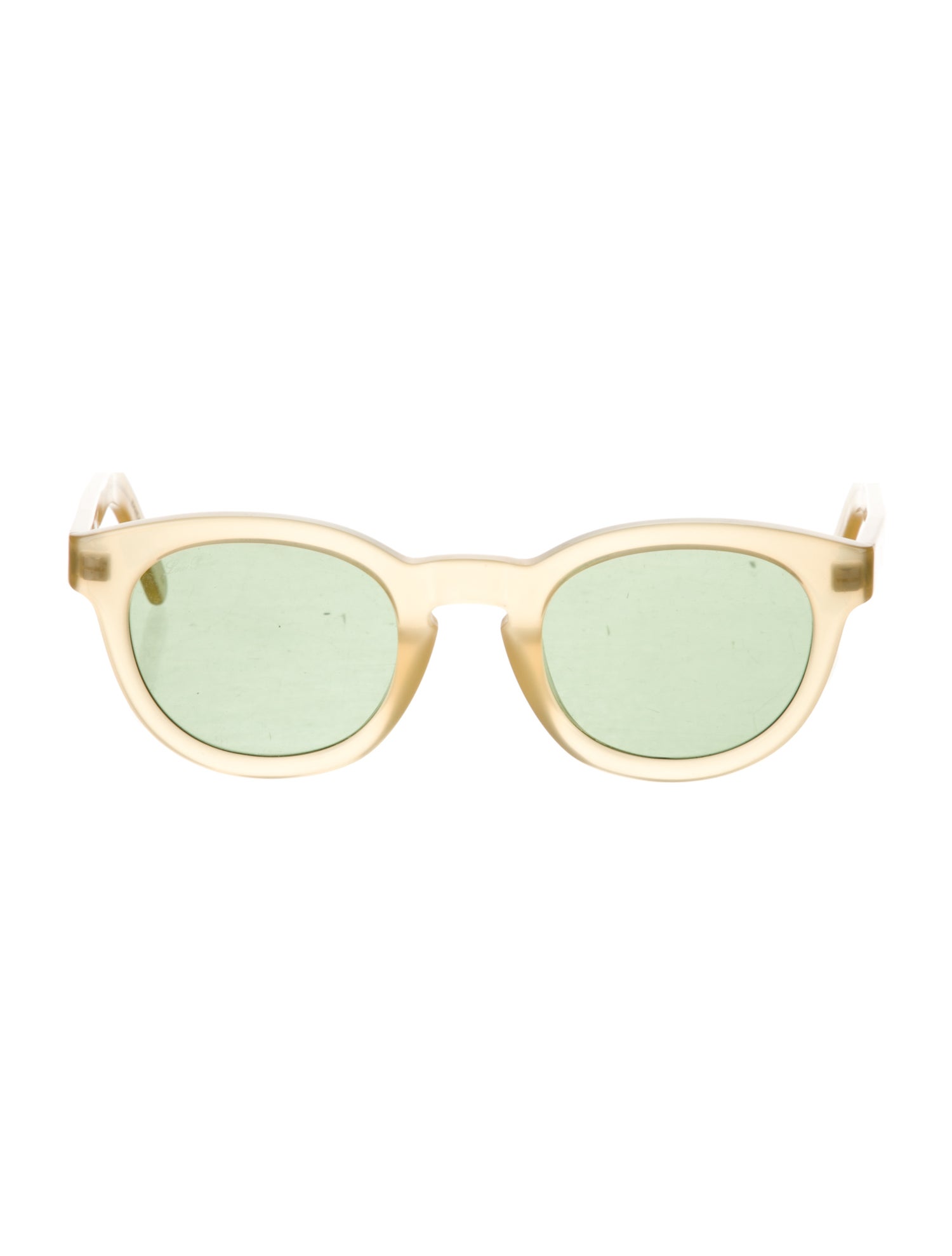 Loro Piana Round Tinted Sunglasses