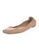Chloé Leather Scalloped Accent Ballet Flats