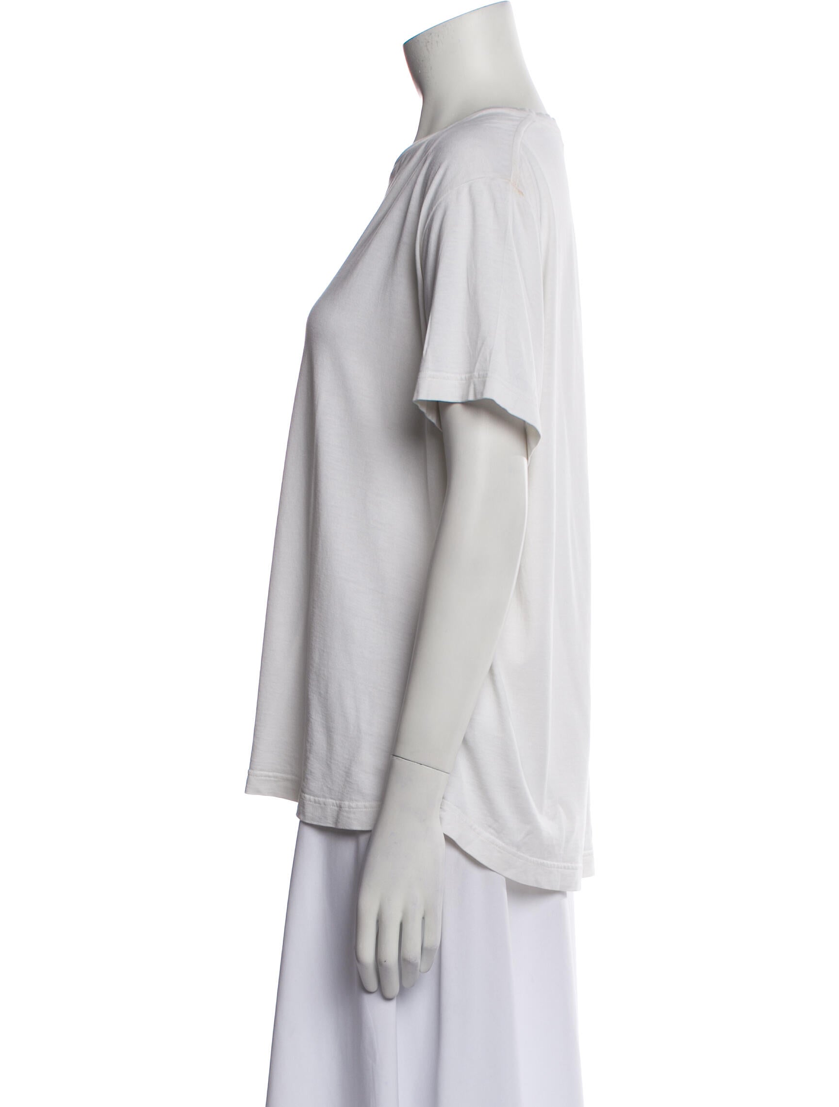 Loro Piana Silk Crew Neck T-Shirt