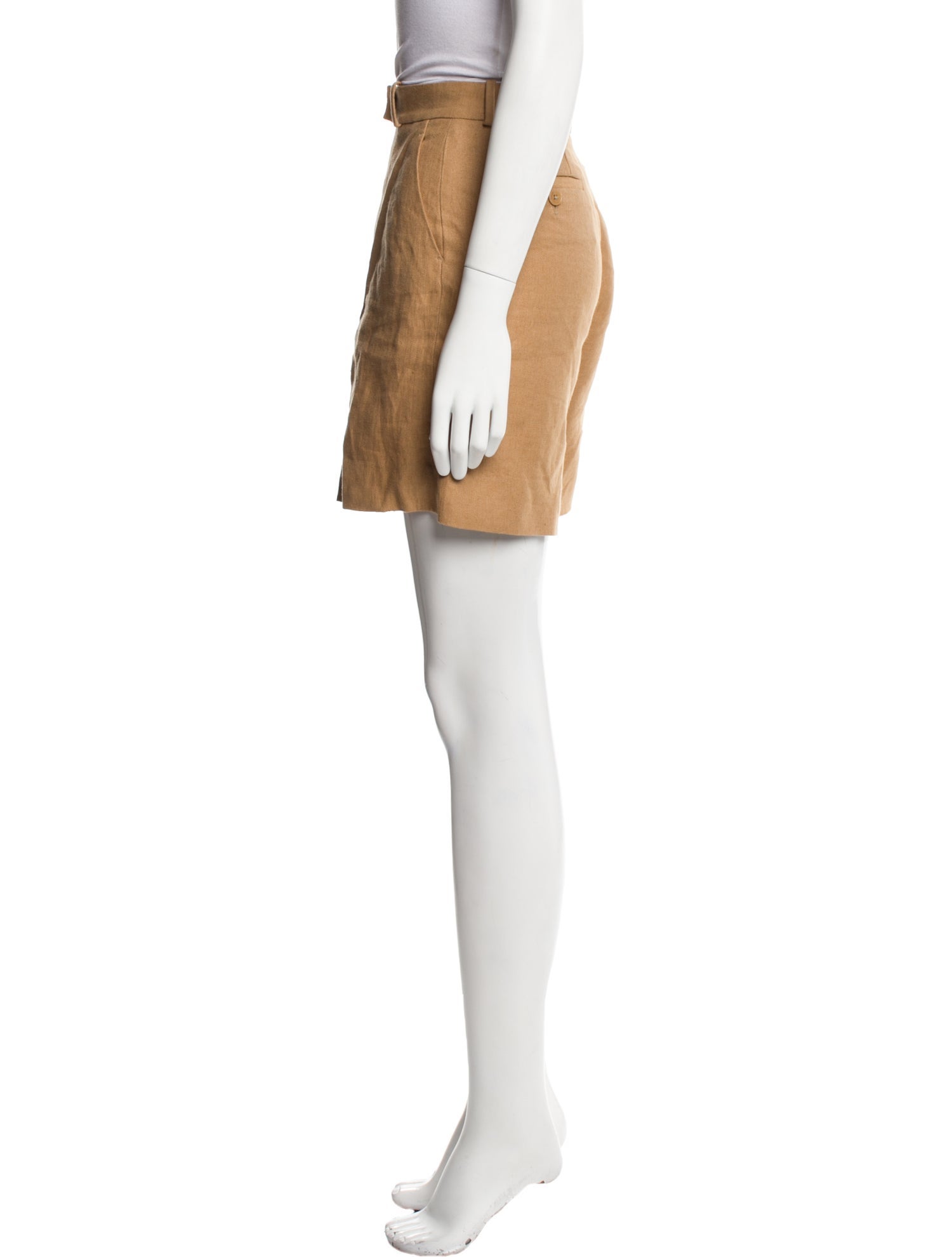 Loro Piana Linen Mini Shorts