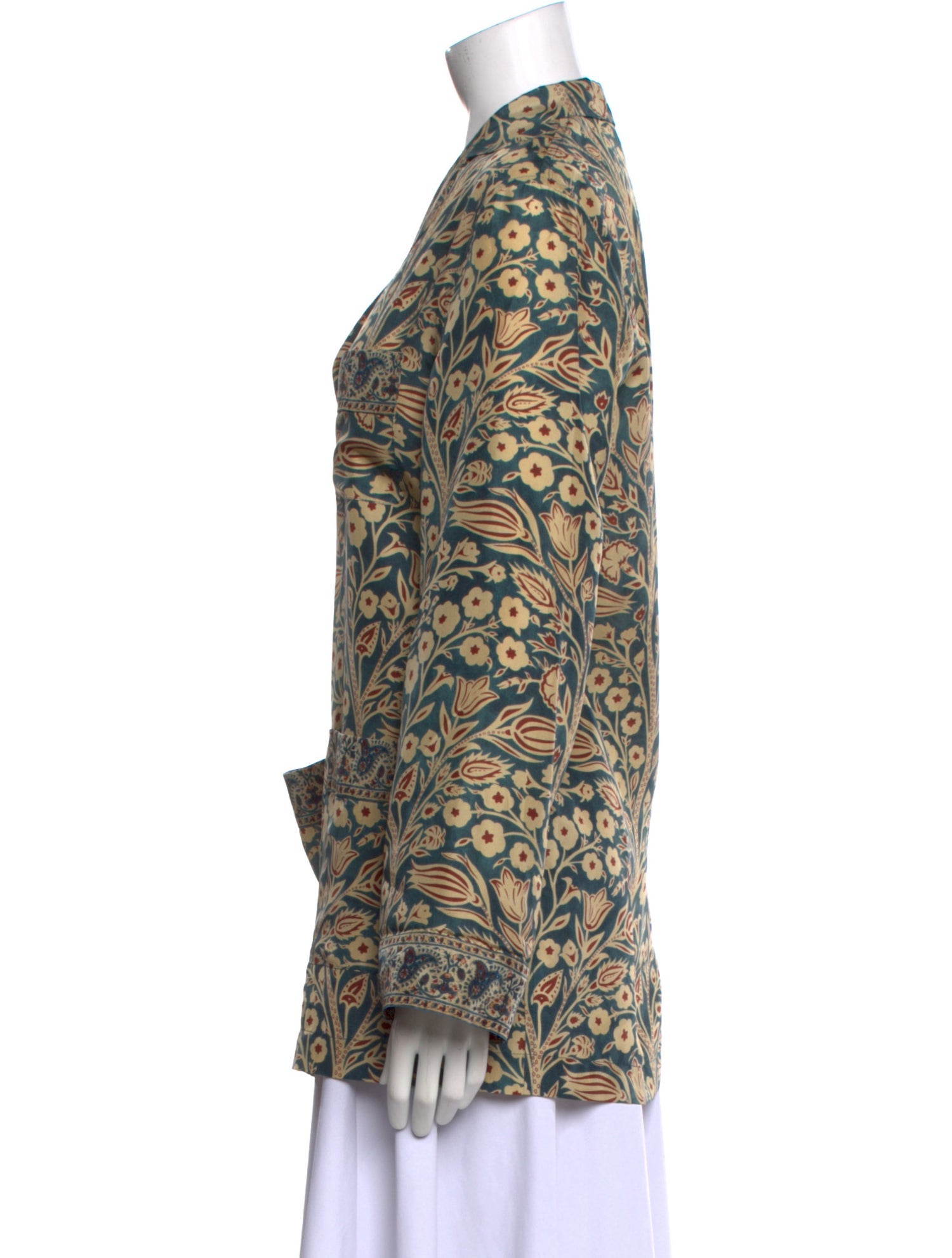 Loro Piana Silk Printed Tunic