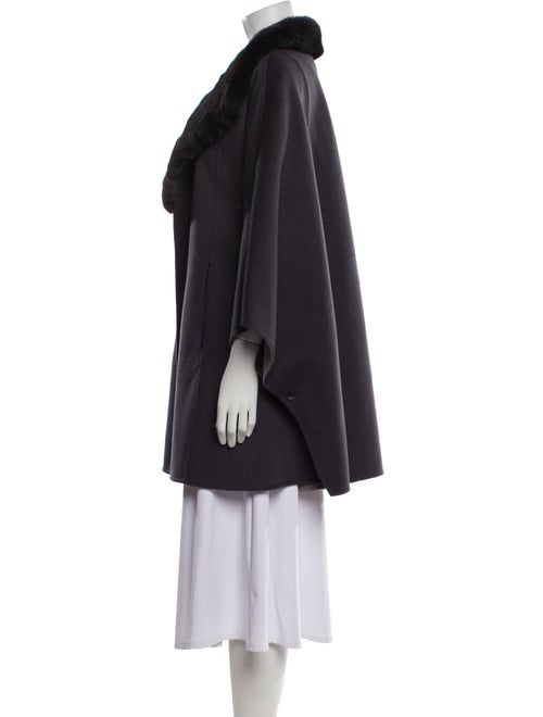 Loro Piana Chinchila-Trimmed Vicuña Coat