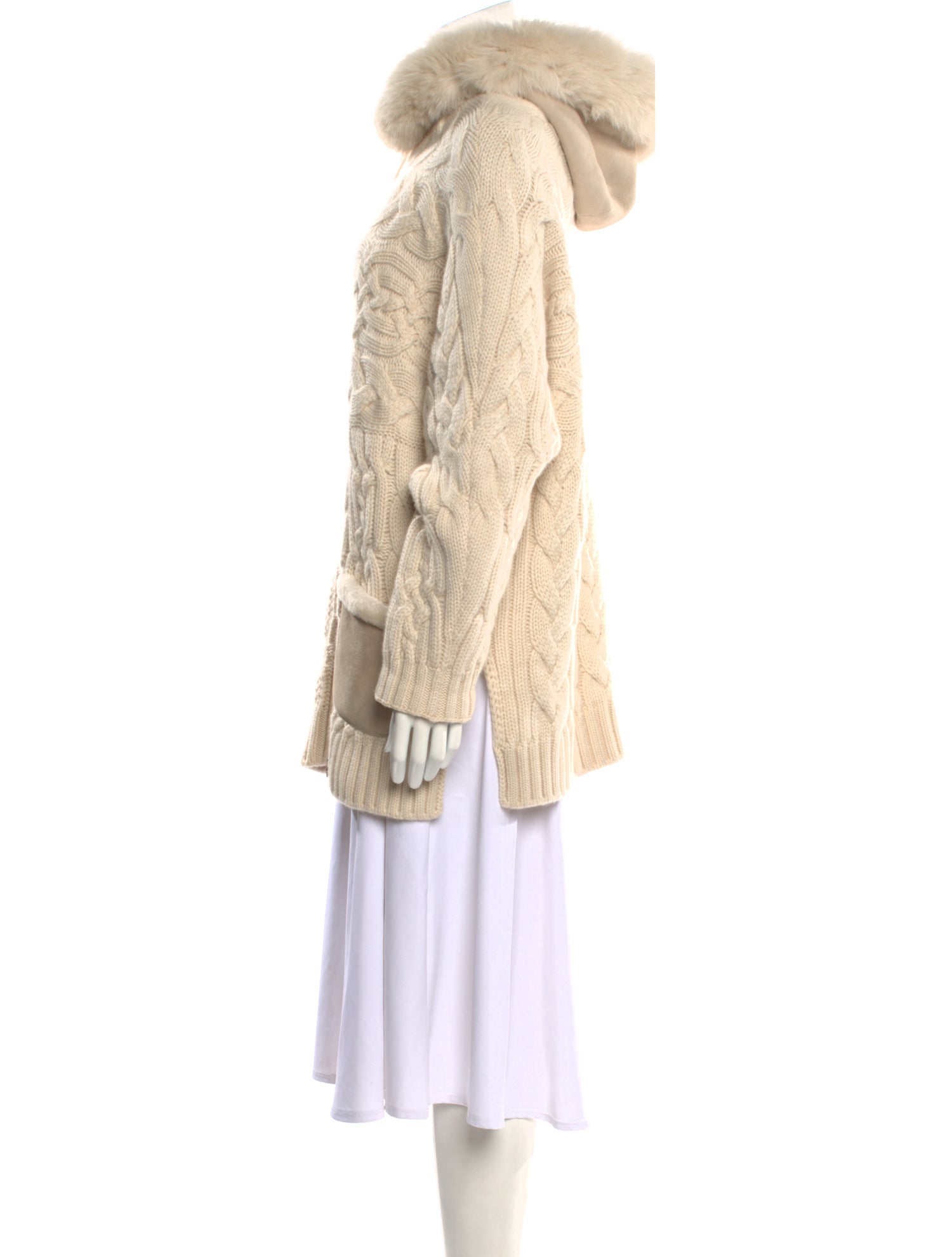 Loro Piana Baby Cashmere Mock Neck Sweater