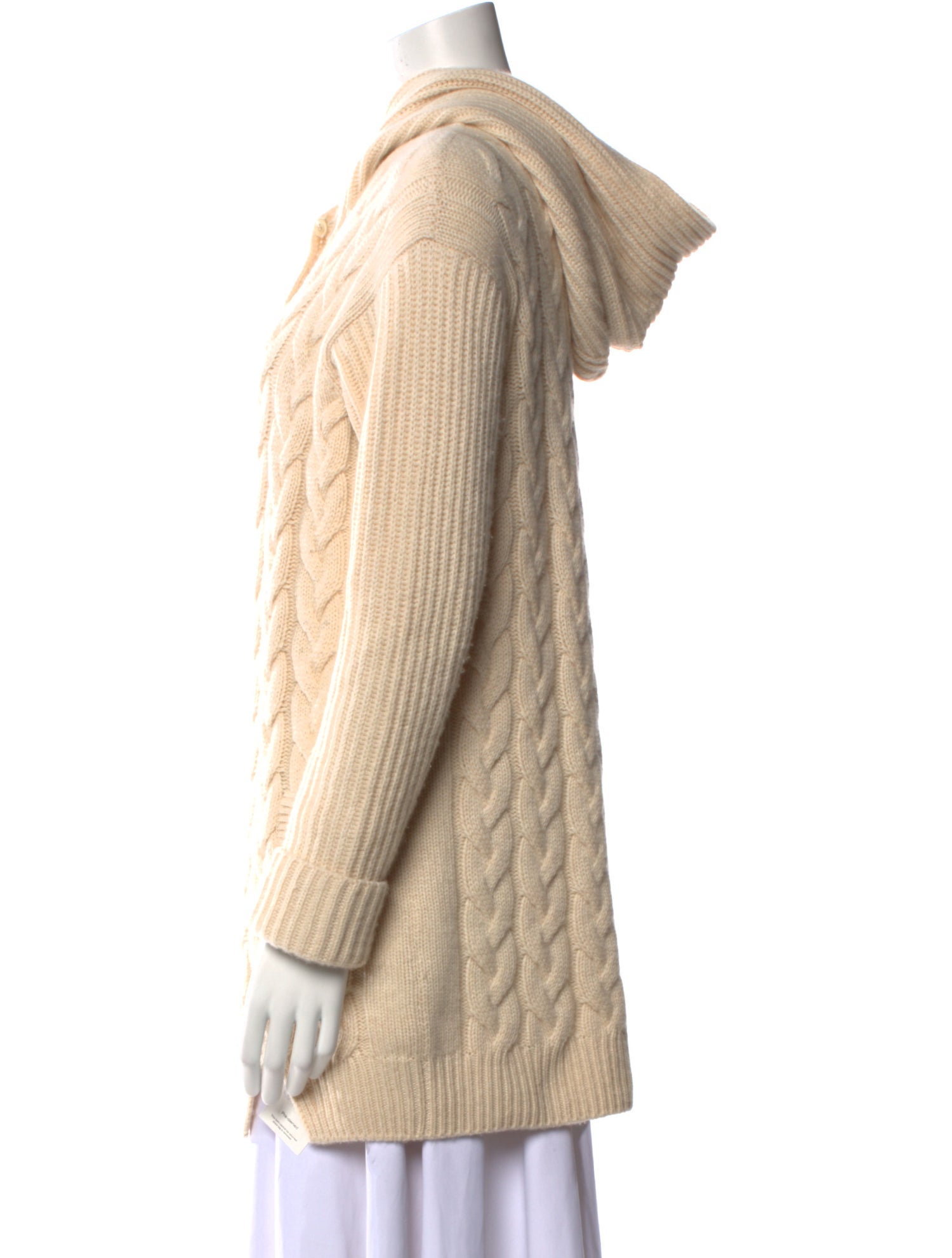 Loro Piana Baby Cashmere Cowl Neck Sweater