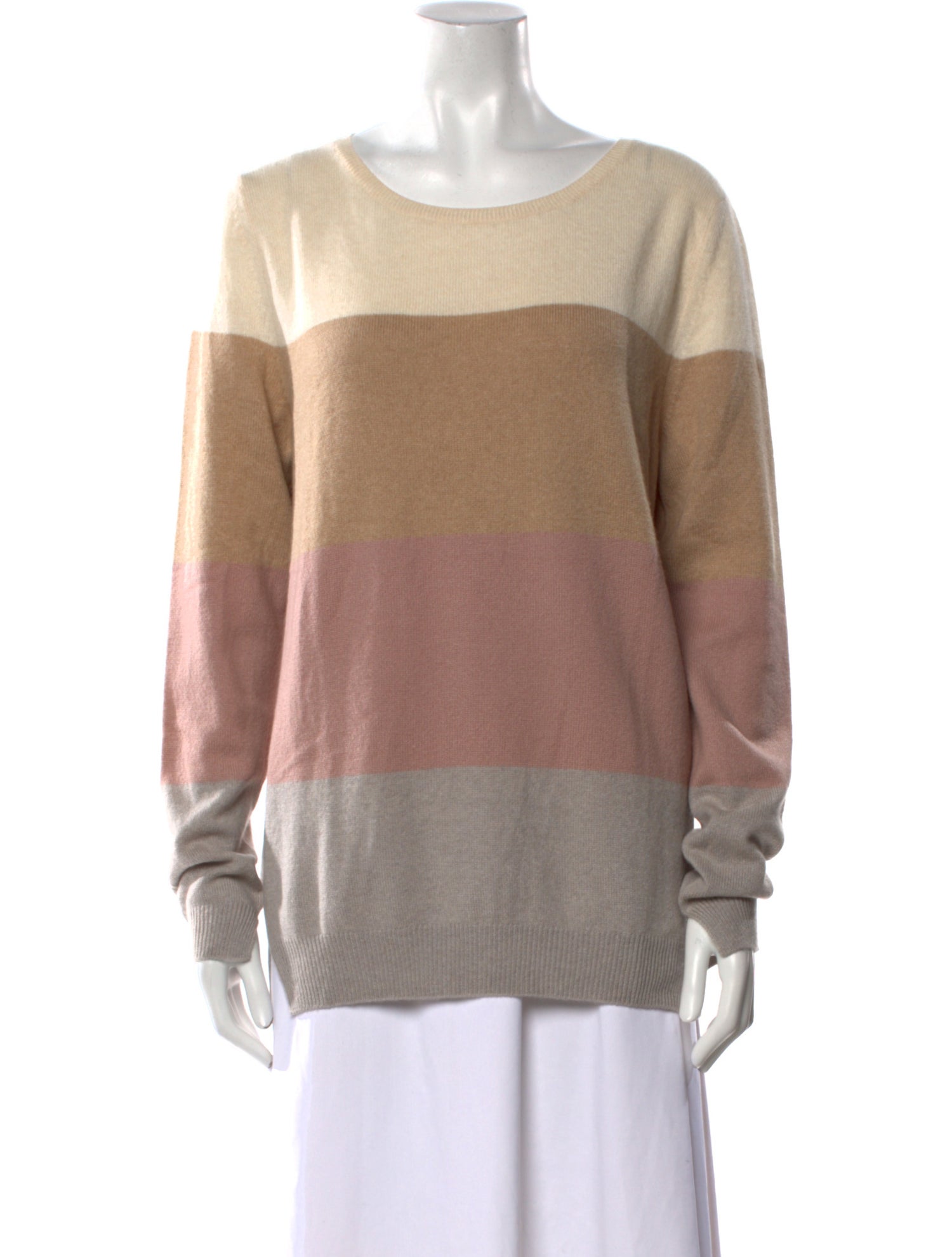 Loro Piana Baby Cashmere Striped Sweater