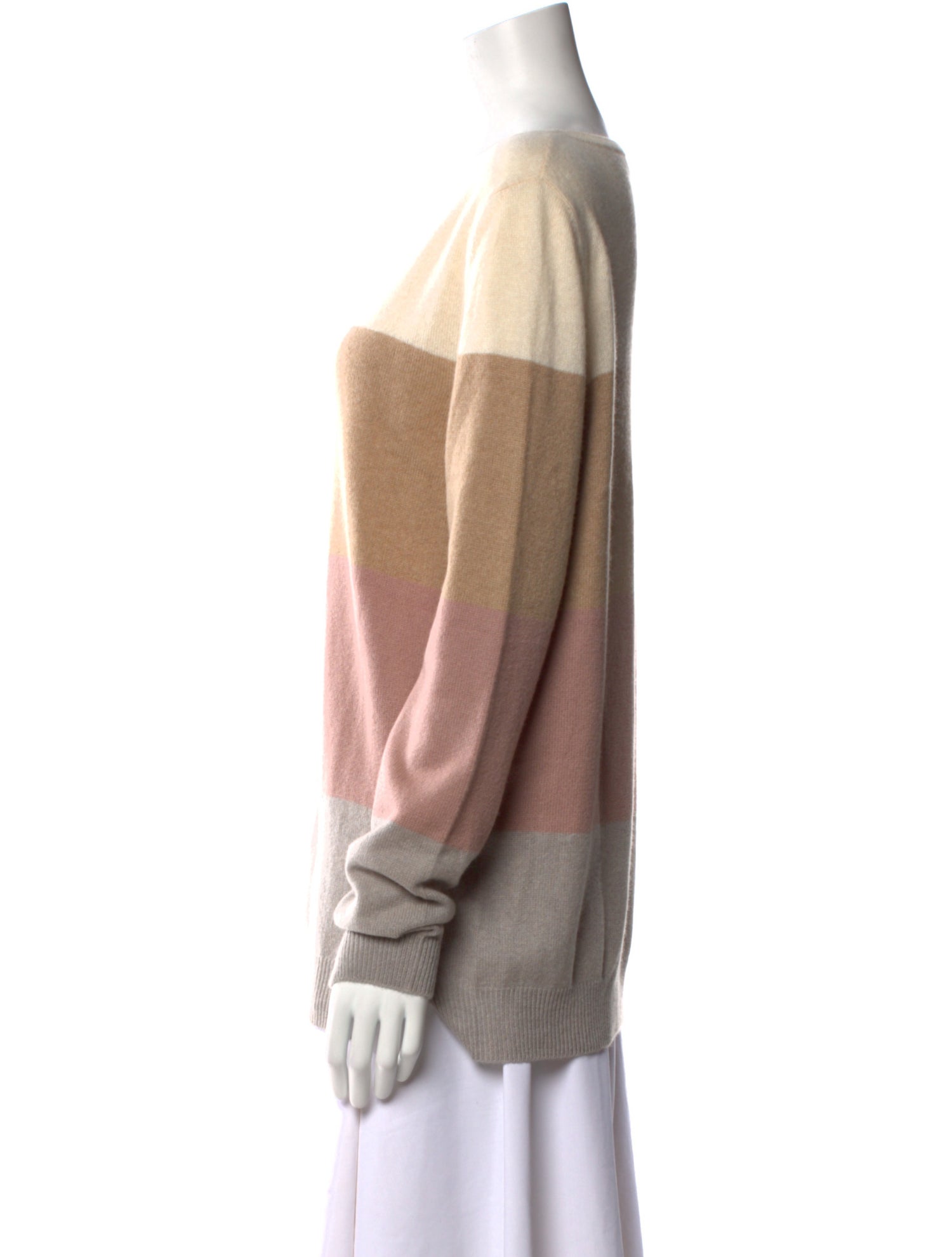 Loro Piana Baby Cashmere Striped Sweater