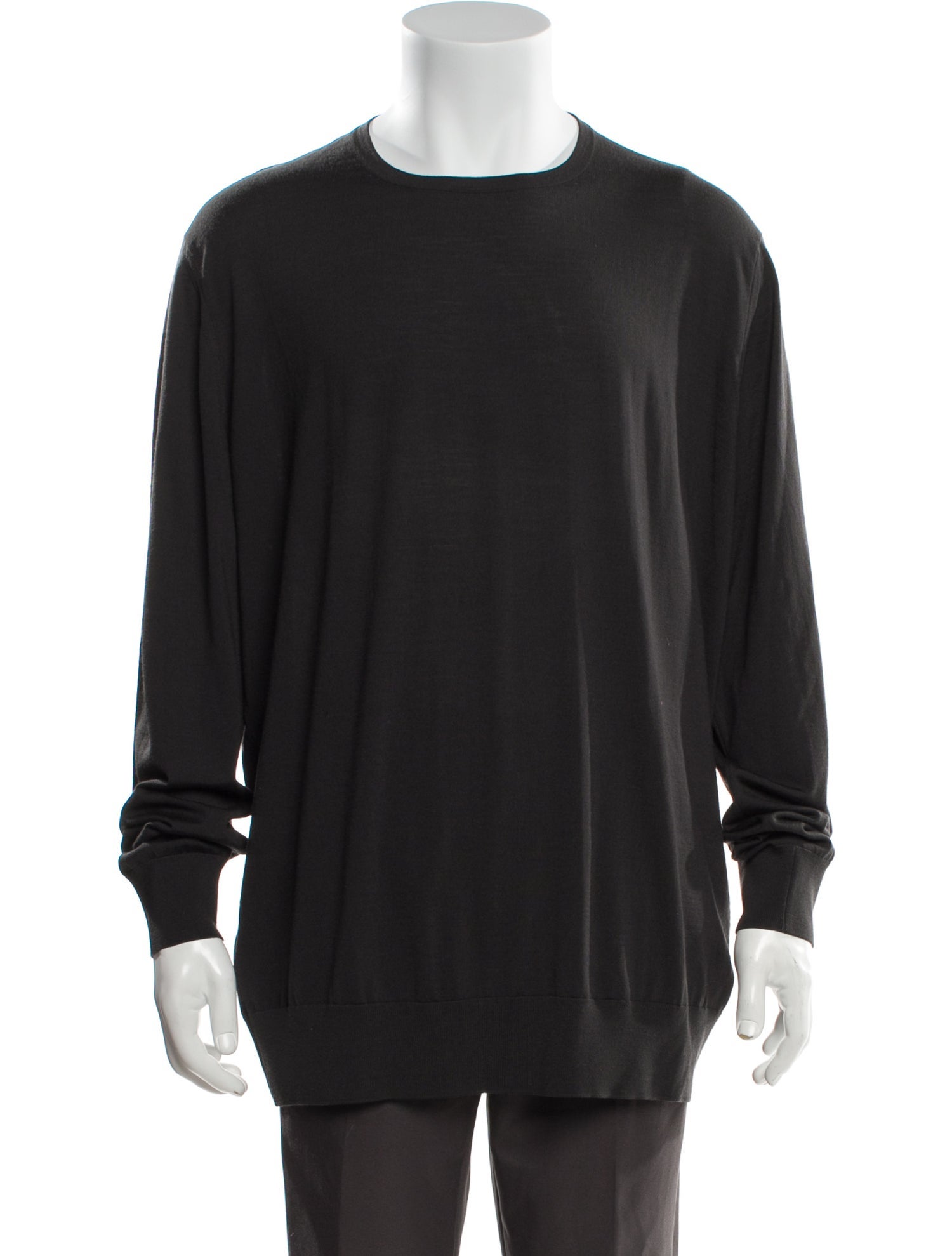 Loro Piana Virgin Wool Crew Neck T-Shirt