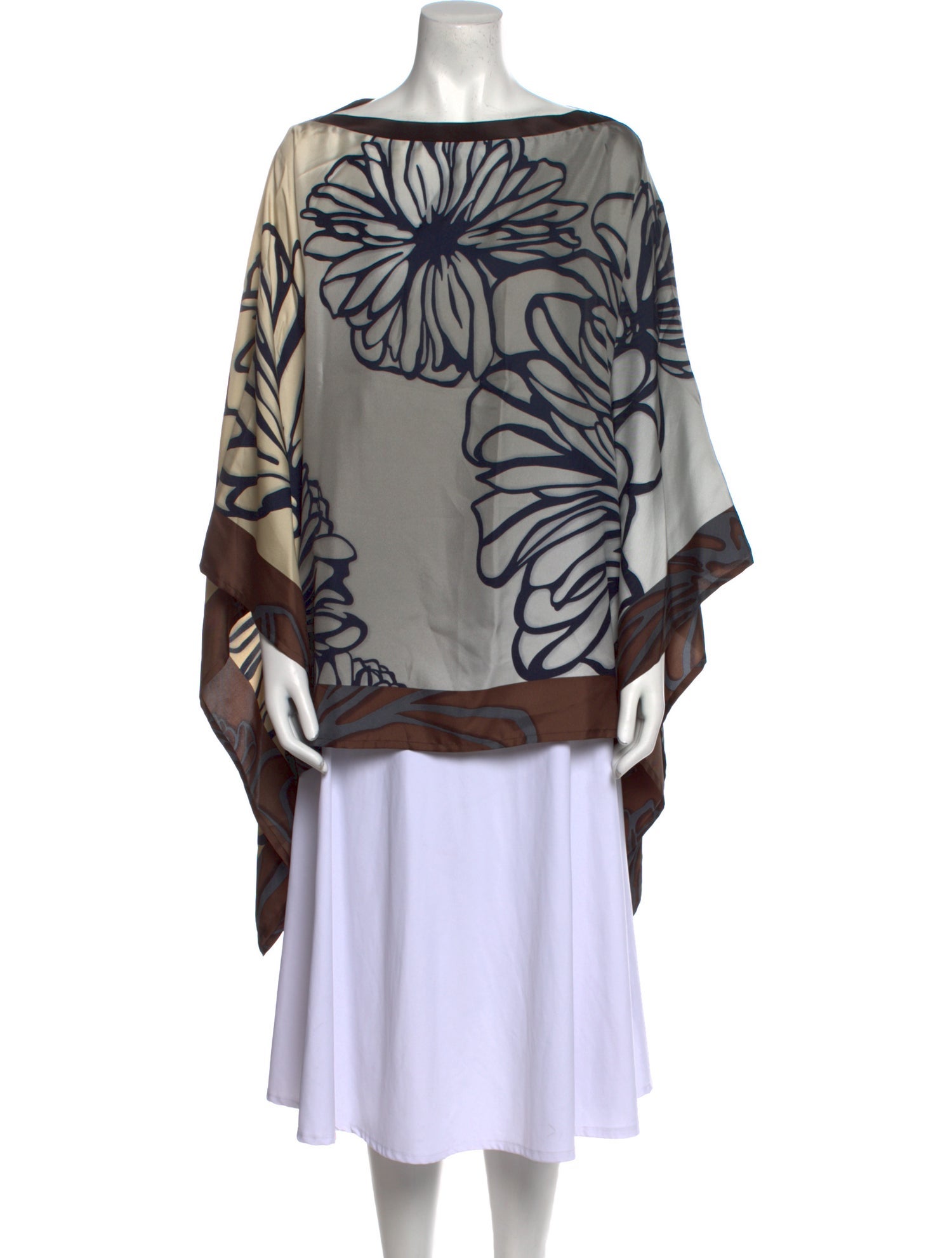 Loro Piana Silk Printed Tunic