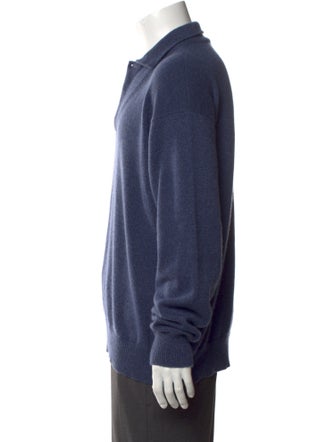 Loro Piana Cashmere Collar Polo Sweater