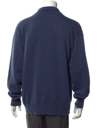 Loro Piana Cashmere Collar Polo Sweater