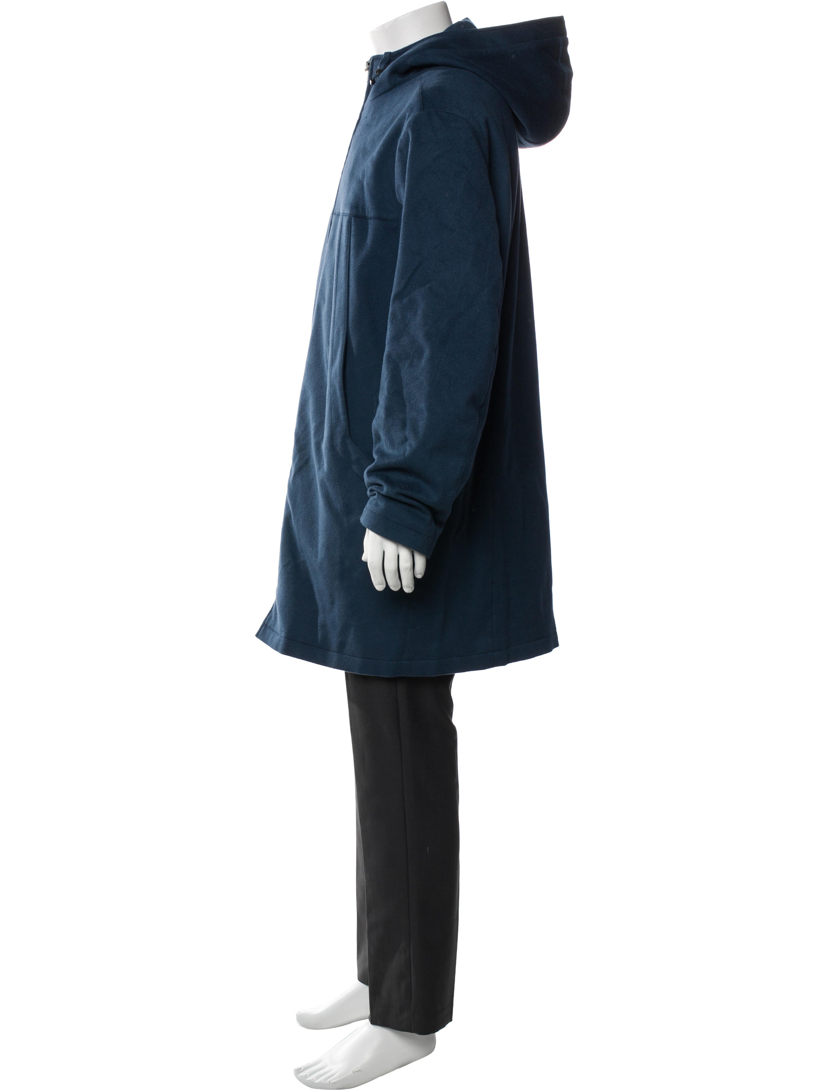 Loro Piana Cashmere Green Storm System Cashmere Parka