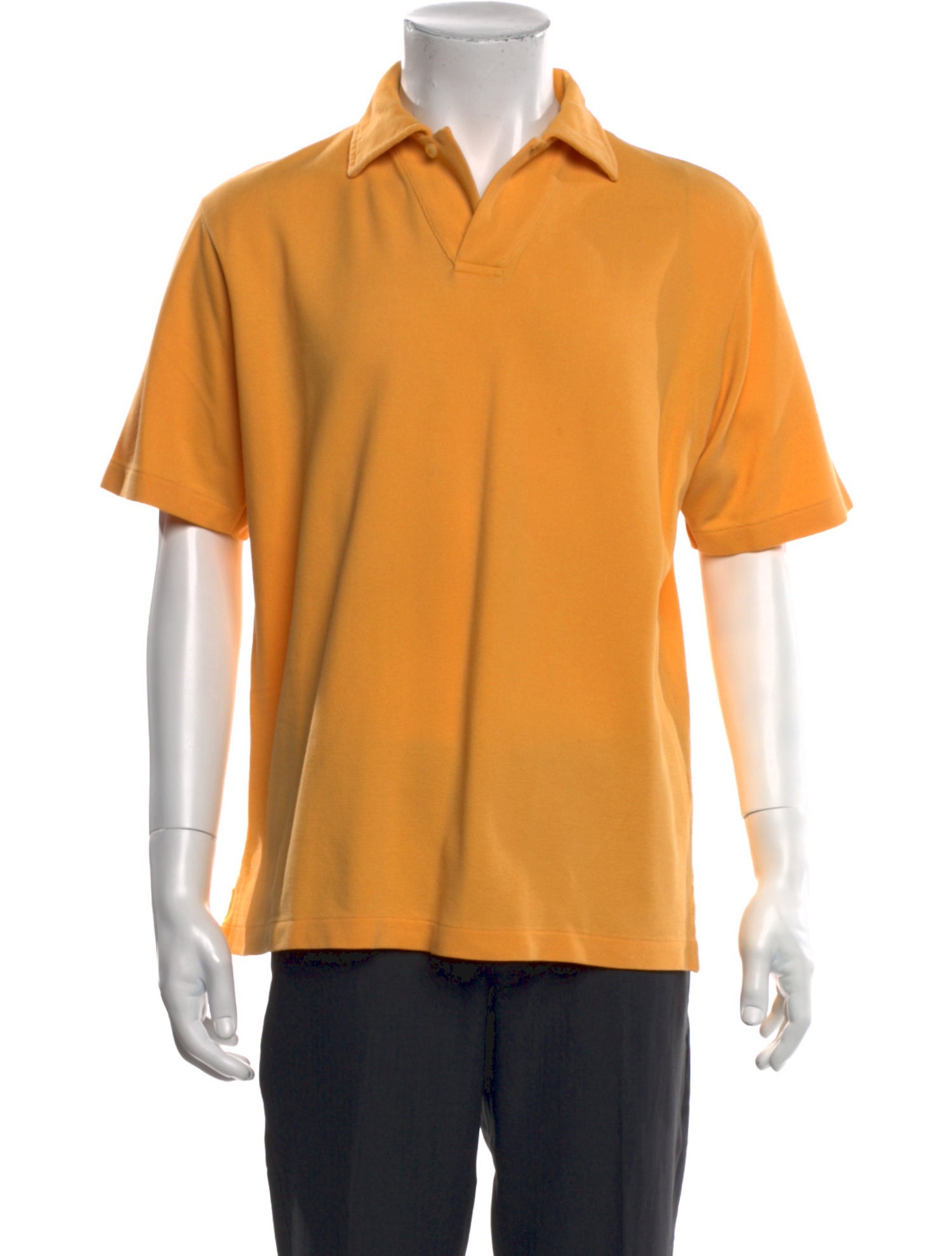 Loro Piana Crew Neck Short Sleeve Polo Shirt