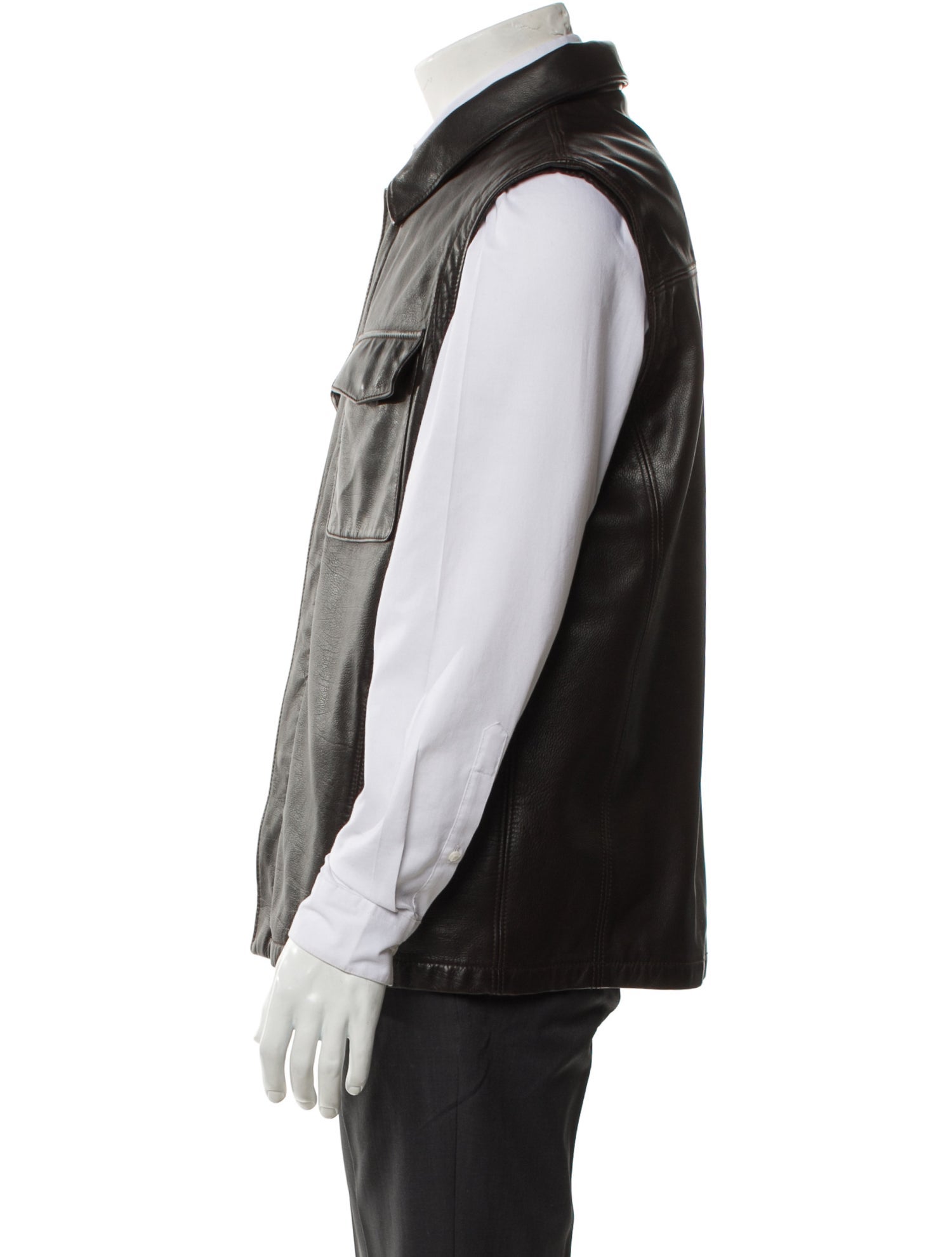 Loro Piana Calfskin Vest