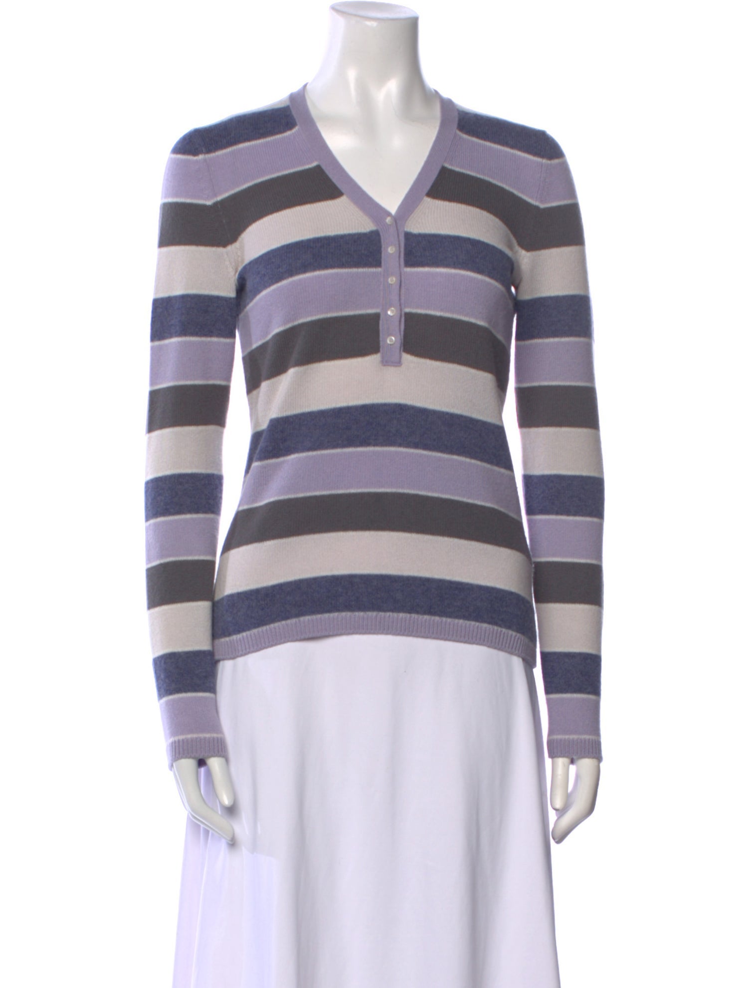 Loro Piana Cashmere Striped Sweater