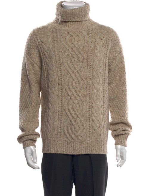 Loro Piana Virgin Wool Turtleneck Pullover