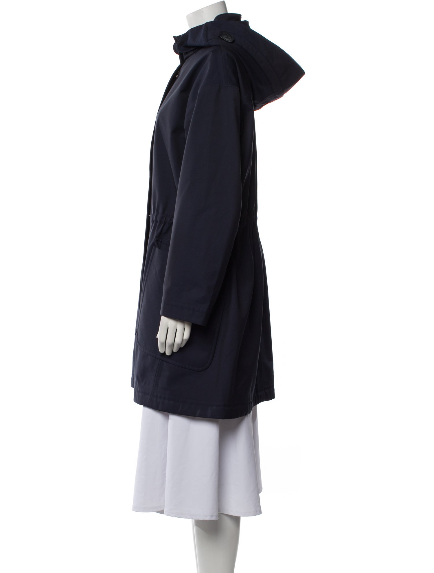 Loro Piana Green Tecnowool Three Layer Storm System Virgin Wool Parka