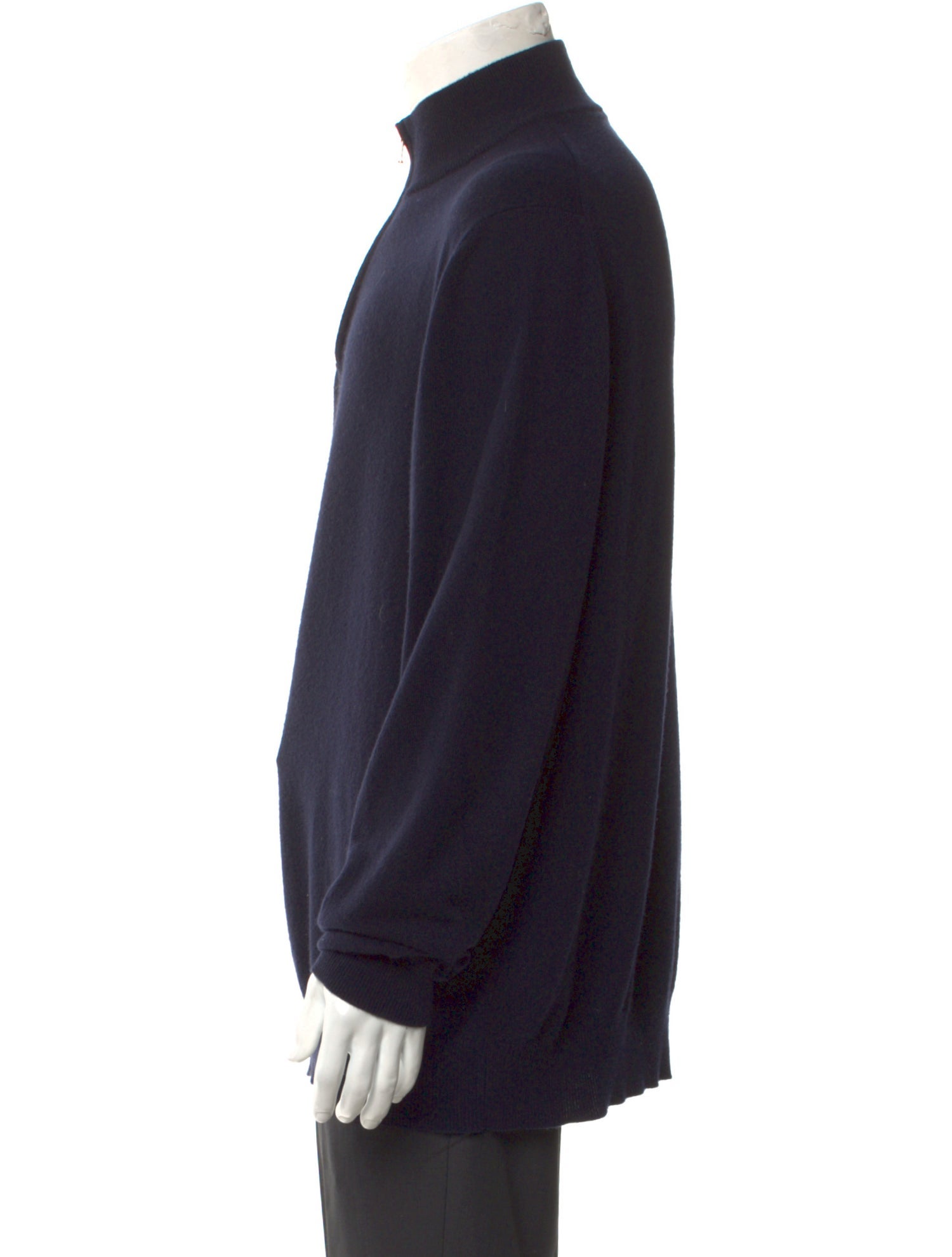 Loro Piana Cashmere Turtleneck Polo Sweater
