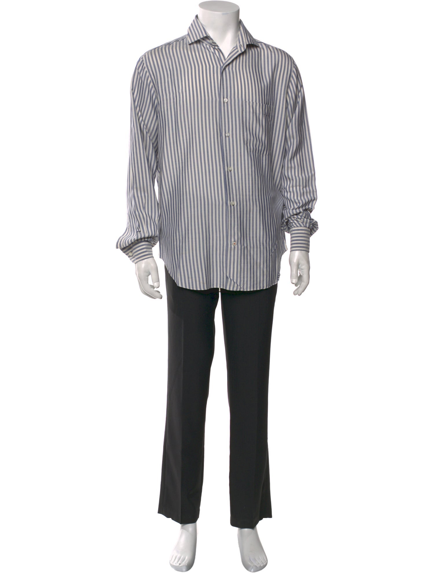 Loro Piana Silk Striped Shirt